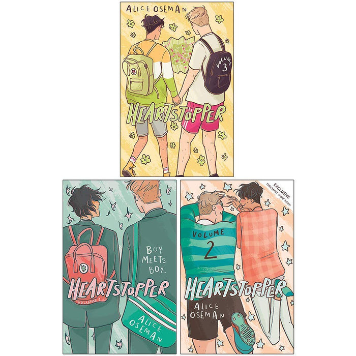 Heartstopper Series Volume 1-3 Books Collection Set By Alice Oseman - The Book Bundle