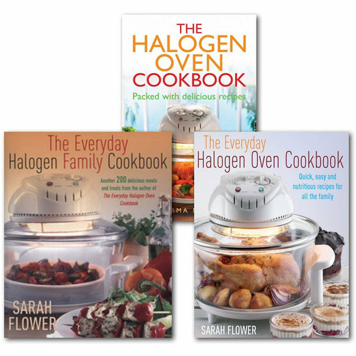 Halogen Oven Cookbook Collection Everyday Family Recipes in 3 Books Set - The Book Bundle