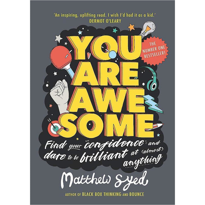 Matthew Syed Collection 4 Books Set (Dare, You Are Awesome, Journal & More) - The Book Bundle