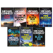 Harry Bosch book collection by Michael Connelly, paperback set of Bosch detective novels, featuring multiple book covers.