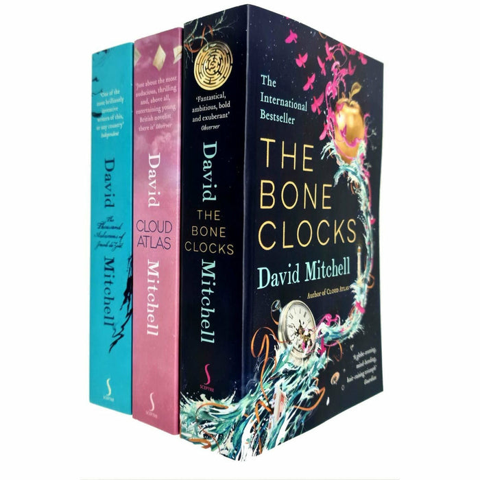 David Mitchell Collection 3 Books Set (Bone Clocks, Cloud Atlas,Thousand Autumns of Jacob de Zoet) - The Book Bundle