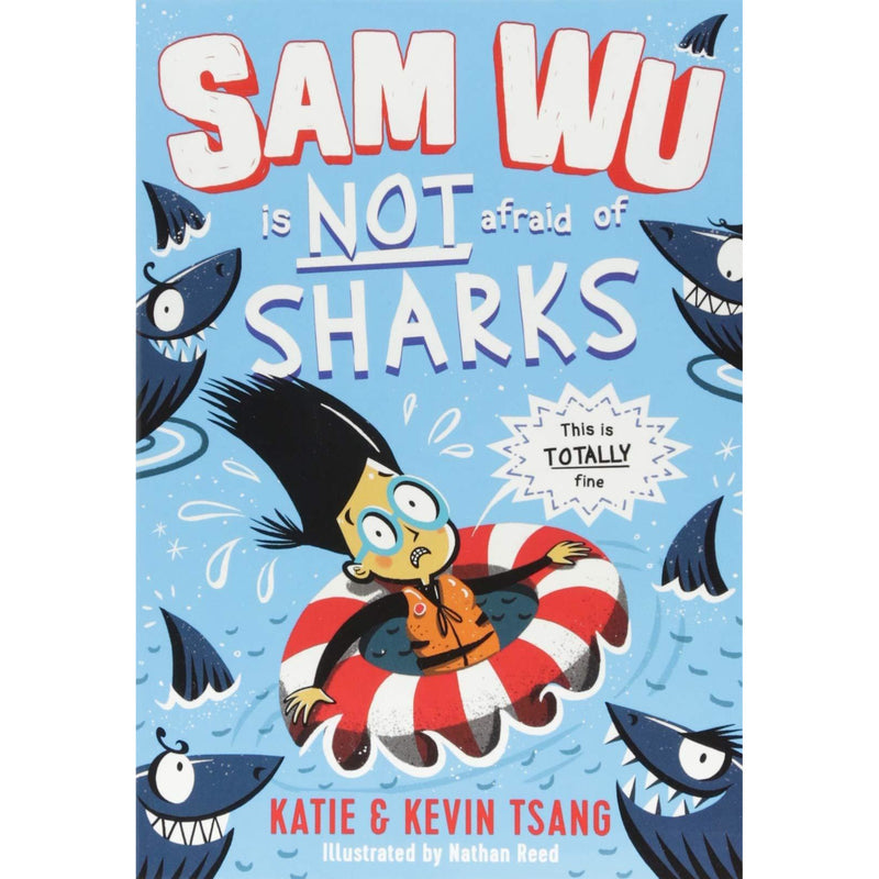 Sam Wu Is Not Afraid Series 5 Books Collection Set By Kevin Tsang, Katie Tsang (Ghosts, Sharks, Dark, Spiders, Zombies) - The Book Bundle