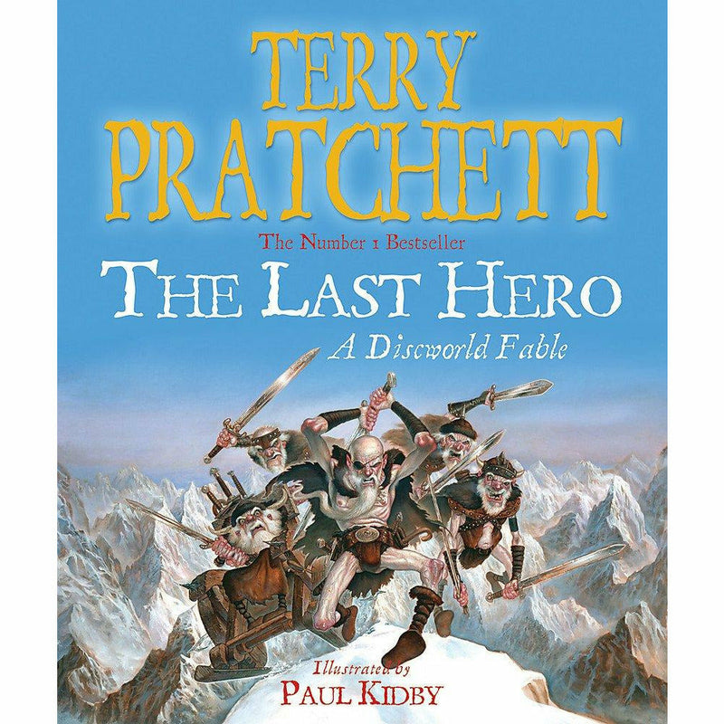 Terry pratchett Discworld novels Series  5 books collection set (Thief Of Time) - The Book Bundle