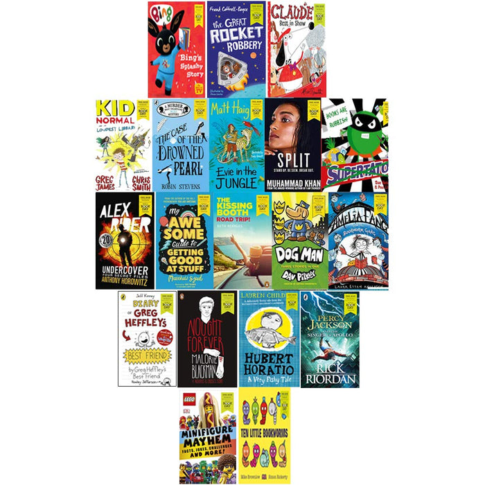 World Book Day 2020 & 2019 Collection 19 Books Set Children's pack Bing, Dog Man, Supertato - The Book Bundle
