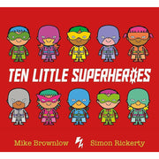Ten Little Series Collection 8 Books Set By Mike Brownlow (Dinosaurs, Monsters, Pirates, Princesses, Robots, Elves, Superheroes, Aliens)-Paperback - The Book Bundle