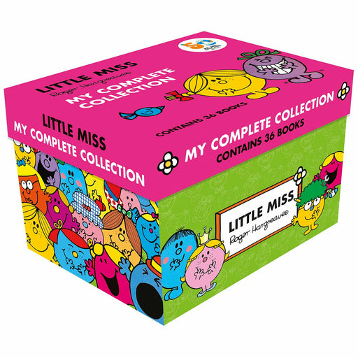 Little Miss Complete Collection Box Set by Roger Hargreaves - The Book Bundle