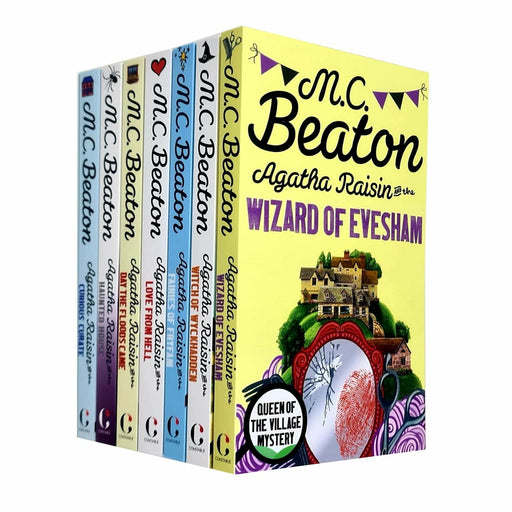 M C Beaton Agatha Raisin Series 8-14 Collection 7 Books Set - The Book Bundle