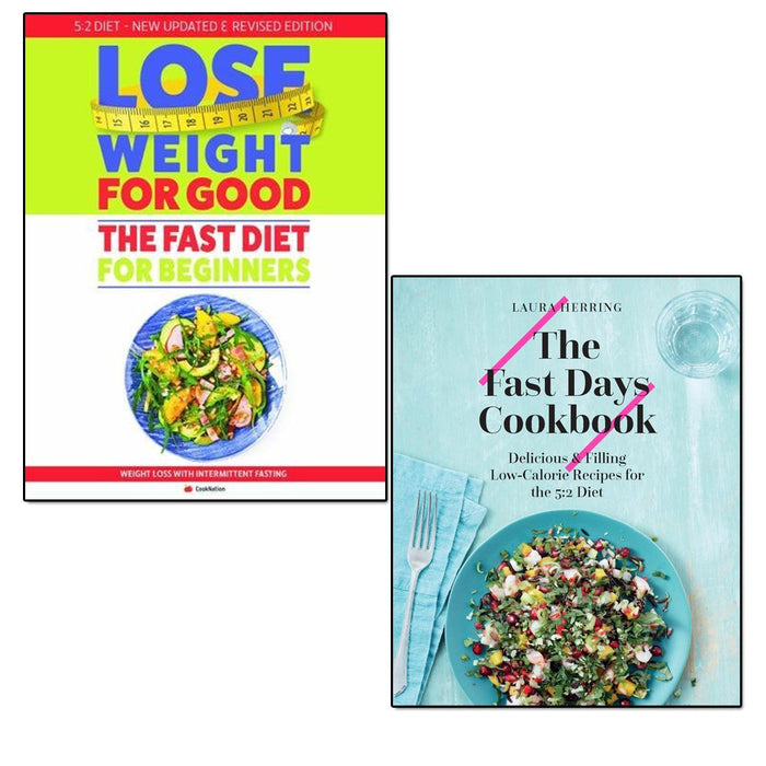 fast days cookbook and lose weight for good fast diet for beginners 2 books collection set - The Book Bundle