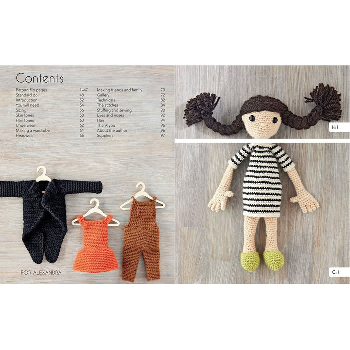 Edward's Crochet Doll Emporium: Flip the mix-and-match patterns to make and dress your favourite people (Edward's Menagerie) - The Book Bundle