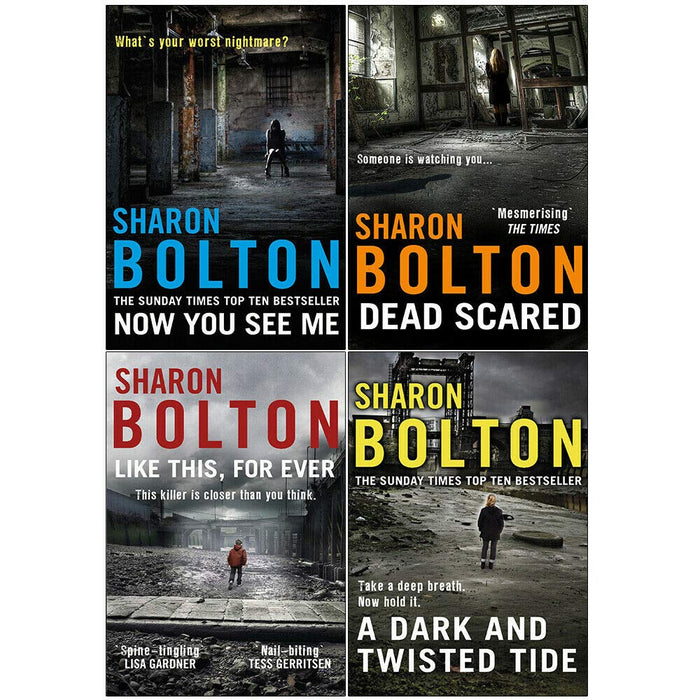 Lacey Flint Series Collection (Book 1-4) 4 Books Set by Sharon Bolton - The Book Bundle