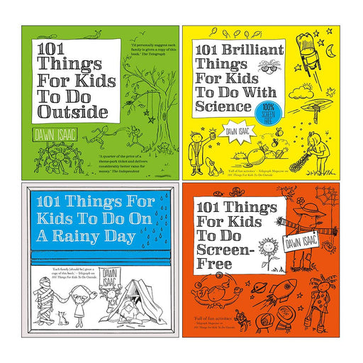 101 Brilliant Things For Kids to Do 4 Books Collection Set by Dawn Isaac - The Book Bundle