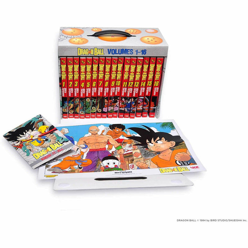 Dragon Ball Complete Box Set: Vols. 1-16 with premium - The Book Bundle