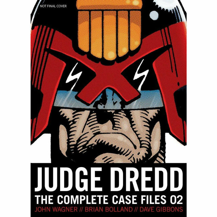 Judge Dredd Complete Case Files Volume 1,2,3,4,5 Collection 5 Books Set  By John Wagner - The Book Bundle