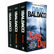 David Baldacci John Puller Series 3 Books Collection Set (Zero Day, The Forgotten, The Escape) - The Book Bundle