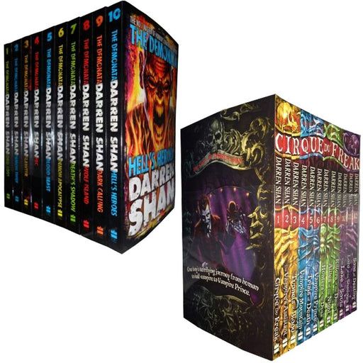 Cirque Du Freak Series & Demonata Series 22 Books Set By Darren Shan - The Book Bundle