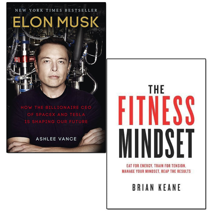 elon musk and the fitness mindset 2 books collection set - The Book Bundle