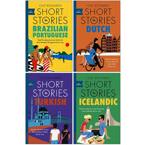 Short Stories for Beginners Collection 4 Books Set By Olly Richards (Brazilian Portuguese) - The Book Bundle