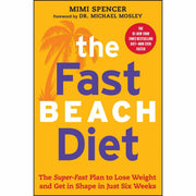 Set of three paperback diet books by Iota, including The Fast Metabolism Diet For Beginners, Fast Cook, and The Beach Diet.