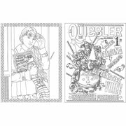 Harry Potter Magical Artefacts Colouring Book 4 by Warner Brothers, featuring archive artwork, paperback studio press edition.