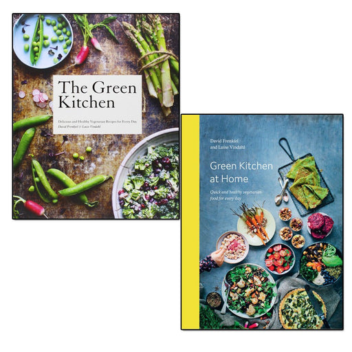 David frenkiel green kitchen, at home 2 books collection set - The Book Bundle