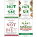 How Not To Die, How Not To Die Cookbook, How Not To Diet, Plant Anomaly Paradox 4 Books Collection Set - The Book Bundle