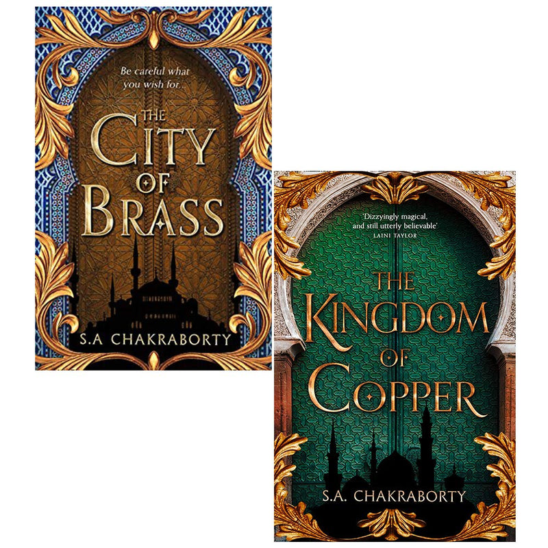 The Daevabad Trilogy 2 Books Collection Set by S. A. Chakraborty (The City of Brass [Paperback], The Kingdom of Copper [Paperback]) - The Book Bundle