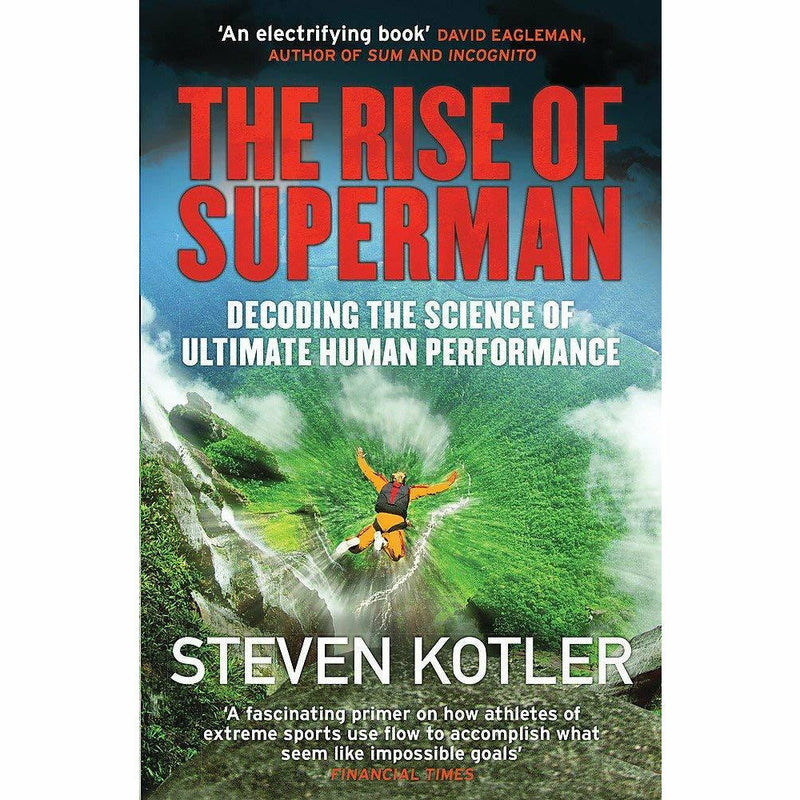Two books in a collection set: "Atomic Habits" by James Clear and "The Rise of Superman" by Steven Kotler, features book covers and spines.