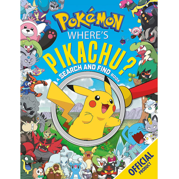 Pokémon Search and Find 4 Books Collection Set, Search and Find Welcome to Alola - The Book Bundle
