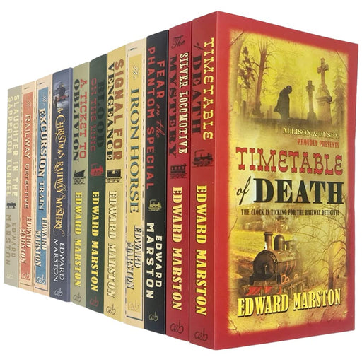 The Railway Detective Series 11 Books Collection Set By Edward Marston - The Book Bundle