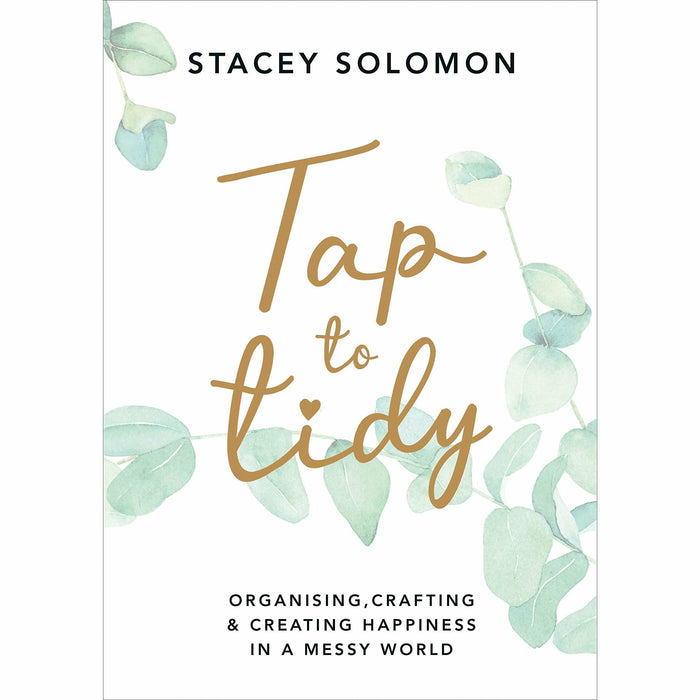 Stacey Solomon 2 Books Collection Set Tap to Tidy, Happily Imperfect - The Book Bundle