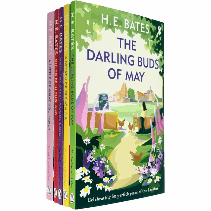 H.E. Bates's Collection The Larkins Family Set of 5 Books - The Book Bundle