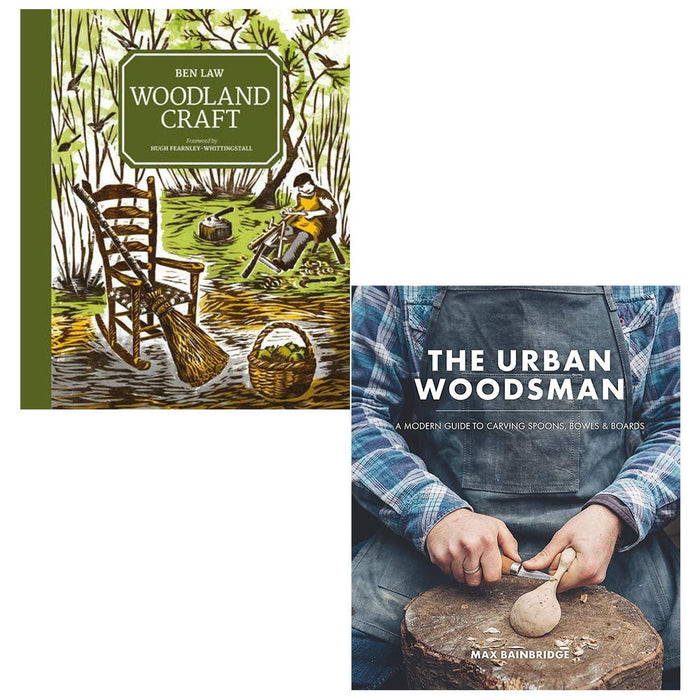 Woodland Craft, The Urban Woodsman 2 Books Collection Set - The Book Bundle