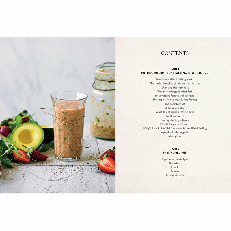 Paperback book titled "Fast Your Way to Wellness" by Lee Holmes, featuring a colorful cover about supercharged healthy foods.