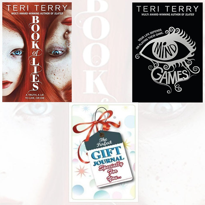 Teri Terry Collection 2 Books Bundle with Gift Journal (Book of Lies, Mind Games) - The Book Bundle