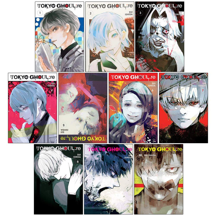Tokyo Ghoul: Revised Edition Volume 1-10 Collection 10 Books Set Pack (Series 1 & 2) - The Book Bundle