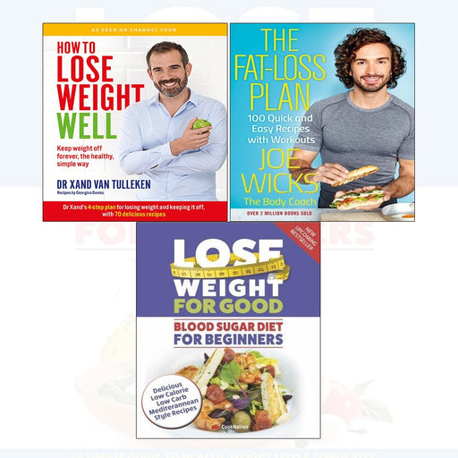 lose weight , simple way, fat-loss plan,blood sugar 3 books collection set - The Book Bundle
