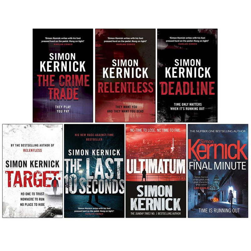 Tina Boyd Collection By Simon Kernick 7 Books Set - The Book Bundle