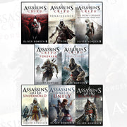 assassins creed by oliver bowden 8 books collection set - renaissance, the secret crusade, revelations, forsaken, brotherhood, black flag, unity - The Book Bundle