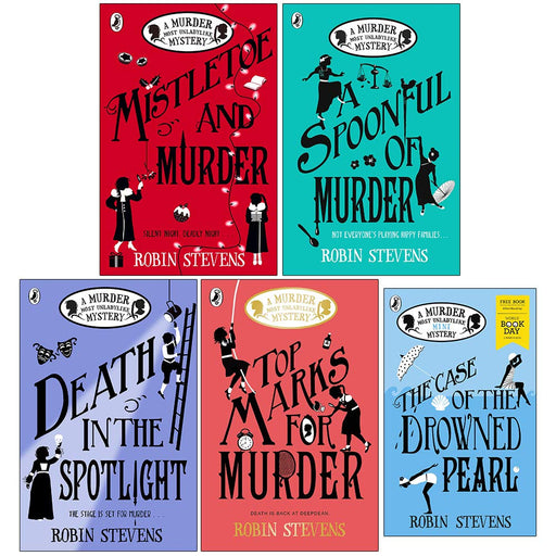 Murder Most Unladylike Mystery Series Book 5,6,7,8 & World Book Day Collection 5 Books Set - The Book Bundle