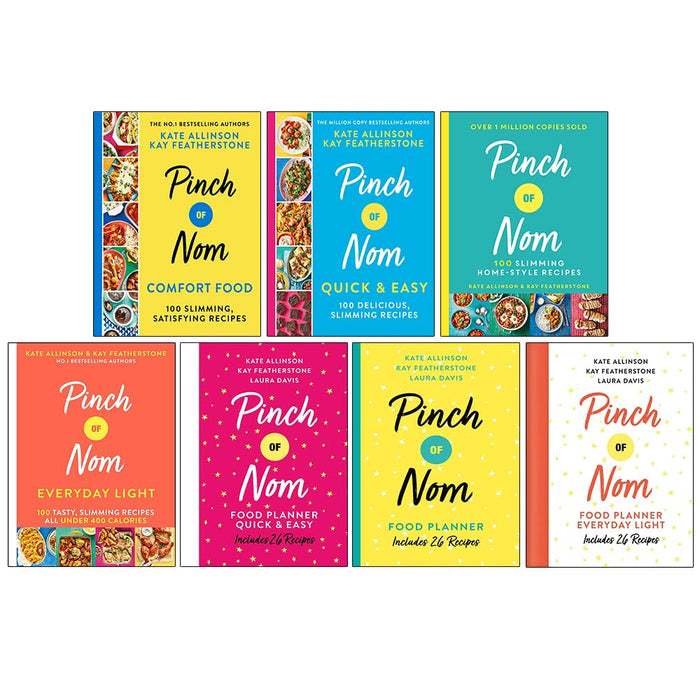Pinch of Nom Collection 7 Books Set By Kay Featherstone & Kate Allinson - The Book Bundle