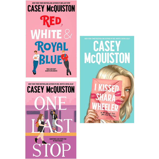 Casey McQuiston Collection 3 Books Set [One Last Stop / Red, White & Royal Blue - The Book Bundle