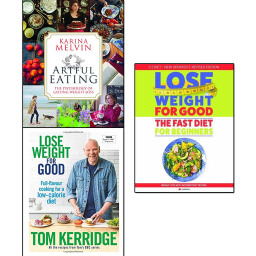 artful eating, lose weight for good [hardcover] and fast diet for beginners 3 books collection set - The Book Bundle
