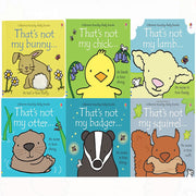 Thats not my touchy feely series 5 and 6 : 6 books collection(squirrel,badger,otter,bunny,chick,lamb) - The Book Bundle