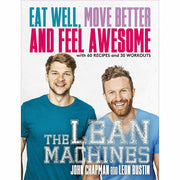 Book cover for "The Lean Machines" by John Chapman and Leon Bustin, a non-fiction paperback on health and wellness.
