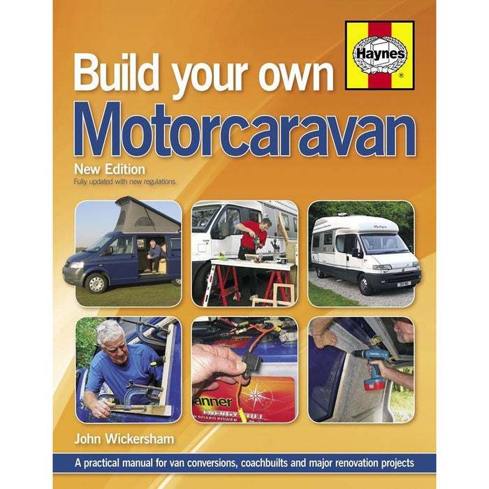 The Camper Van Cookbook, Hardcover-Build Your Own Motorcaravan 2 Books Collection Set - The Book Bundle