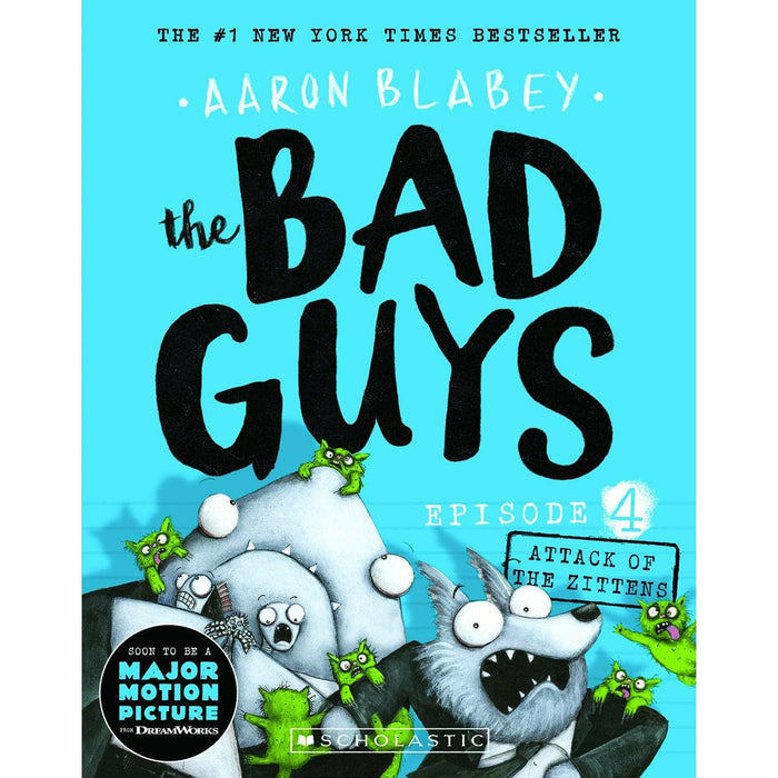 The Bad Guys Episodes 1-5 Collection 5 Books Set By Aaron Blabey (The Bad Guys) - The Book Bundle