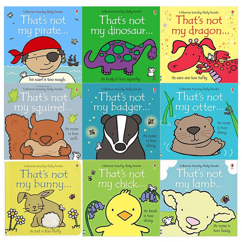 Thats not my touchy feely series 4, 5 and 6 : 9 books collection set - The Book Bundle