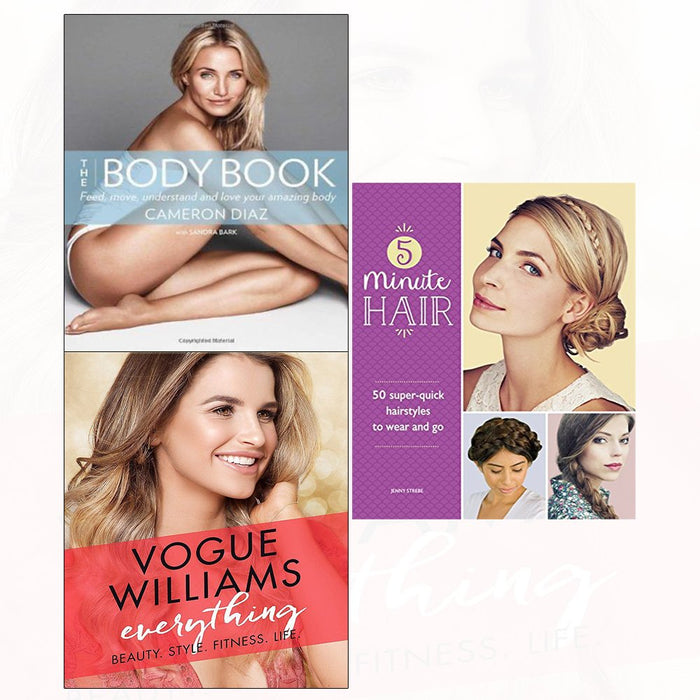Everything[hardcover], body book, 5-minute hair 3 books collection set - The Book Bundle