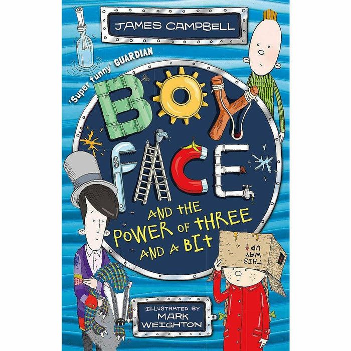 James Campbell Boyface Series Collection 4 Books Set, (Boyface and the Quantum Chromatic Disruption Machine) - The Book Bundle