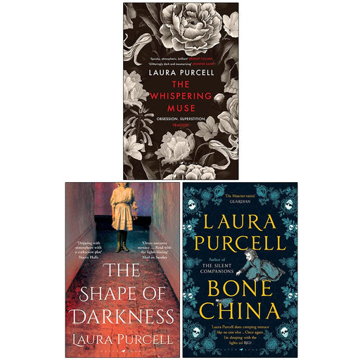 Laura Purcell Collection 3 Books Set (The Whispering Muse [Hardcover], The Shape of Darkness, Bone China) - The Book Bundle